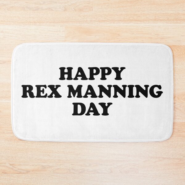 Item preview, Happy Rex Manning Day (Black) designed and sold by MelleNora.