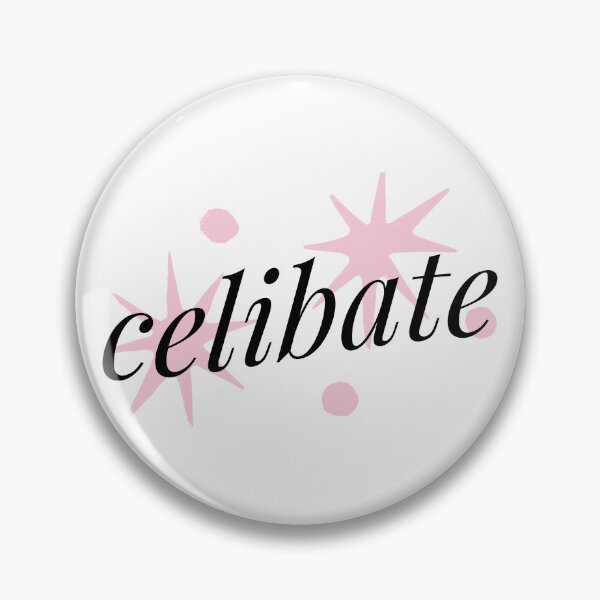 Item preview, Celibate cute text with sparkles designed and sold by TheChildfree.