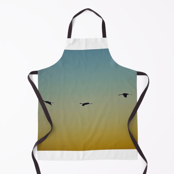 Item preview, Silhouetted Birds in Flight at Sunrise designed and sold by MercerImages.