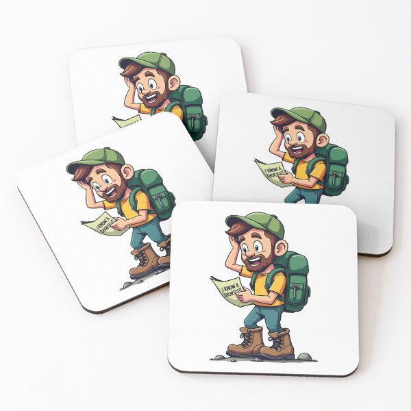 Item preview, Hiker Lost in Woods designed and sold by BysonDesigns.