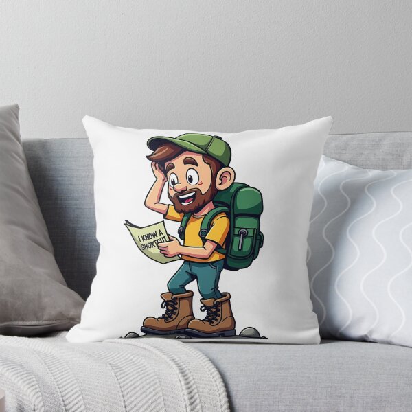 Item preview, Hiker Lost in Woods designed and sold by BysonDesigns.