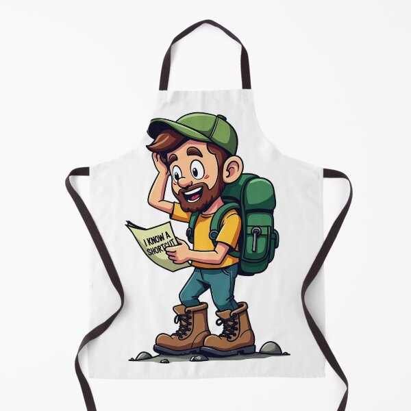 Item preview, Hiker Lost in Woods designed and sold by BysonDesigns.