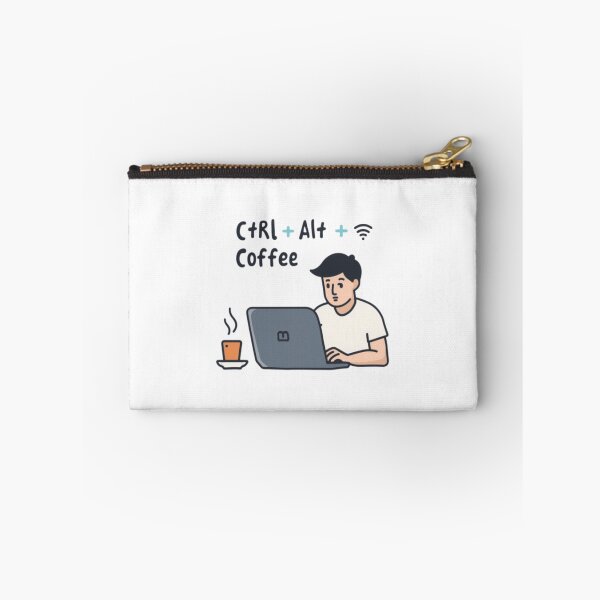 Item preview, Ctrl + Alt + Coffee – Home Office Hero Design designed and sold by HomeOfficeHero.