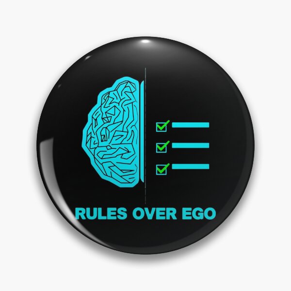 Item preview, Rules Over Ego Prop Trading Shirt designed and sold by KapiPrint.