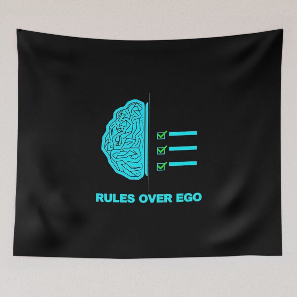 Item preview, Rules Over Ego Prop Trading Shirt designed and sold by KapiPrint.