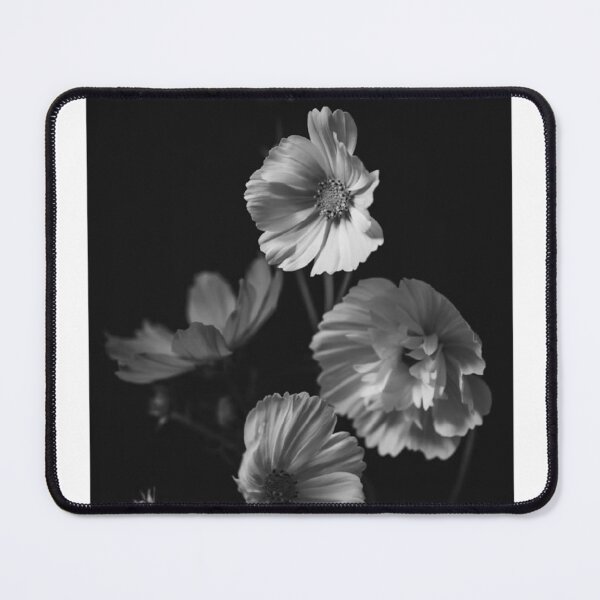Item preview, Flowers In the Dark Black and White Photographic Print designed and sold by Mother-Nature65.