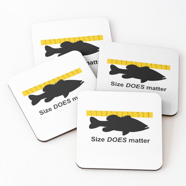 Item preview, Size does matter - fishing T-shirt  designed and sold by Boo3oo.