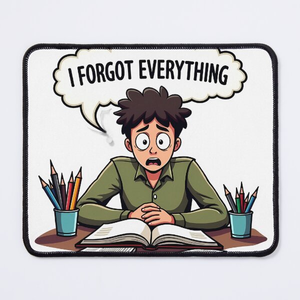 Item preview, Student Exam Panic designed and sold by BysonDesigns.
