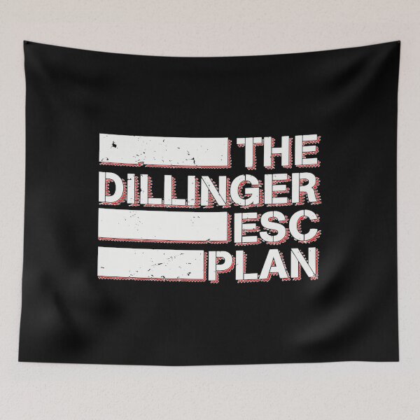 Item preview, The Dillinger Escape Plan Logo Fan Art designed and sold by JosephBishop412.