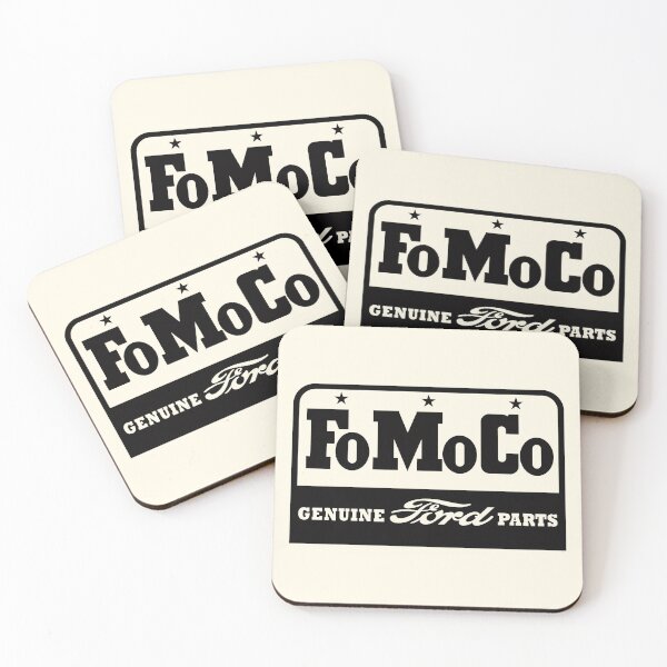 Item preview, Vintage FoMoCo emblem - classic black print designed and sold by retropetrol.