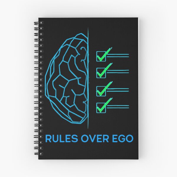 Item preview, Rules Over Ego Prop Trading Shirt designed and sold by KapiPrint.