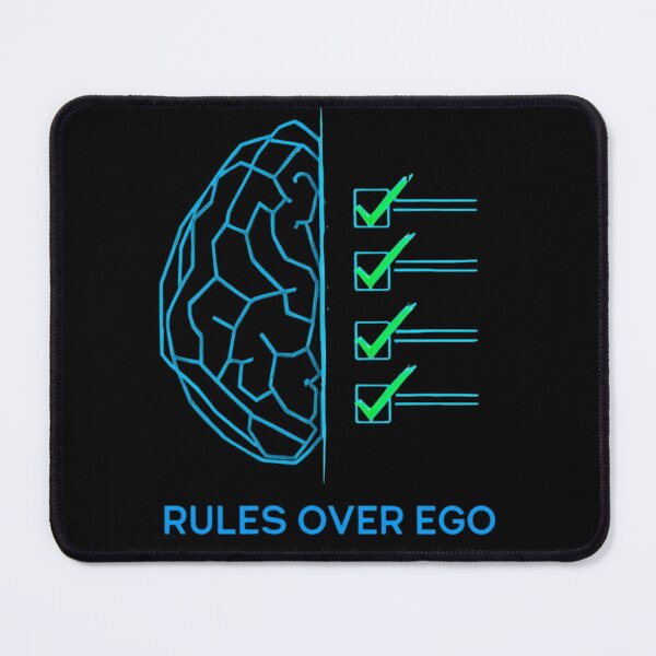 Item preview, Rules Over Ego Prop Trading Shirt designed and sold by KapiPrint.