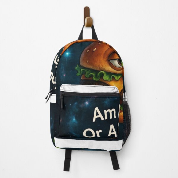 Item preview, Am I Food Or A Feeling Existential Burger designed and sold by LowBattery Social Club.