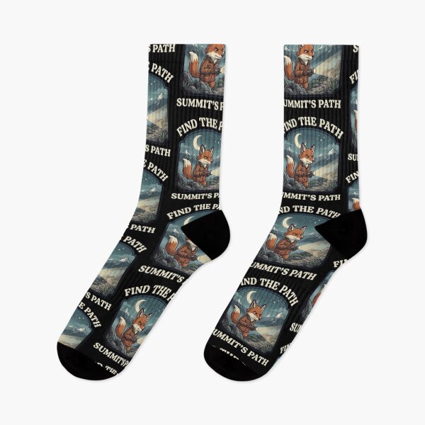 Item preview, Find the Path – Whimsical Fox Mountain Design designed and sold by Dogandesighn.