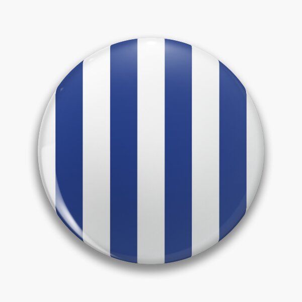 Item preview, Striped White And Royal Blue Pattern designed and sold by pattern-archive.