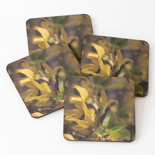 Item preview, Warm Sun-Kissed Forsythia: A Soft Spring Dream designed and sold by vikko-art.