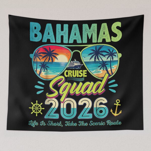 Item preview, Bahamas Cruise Squad 2026 Family Vacation Cruise Shirt designed and sold by HuserPiri.