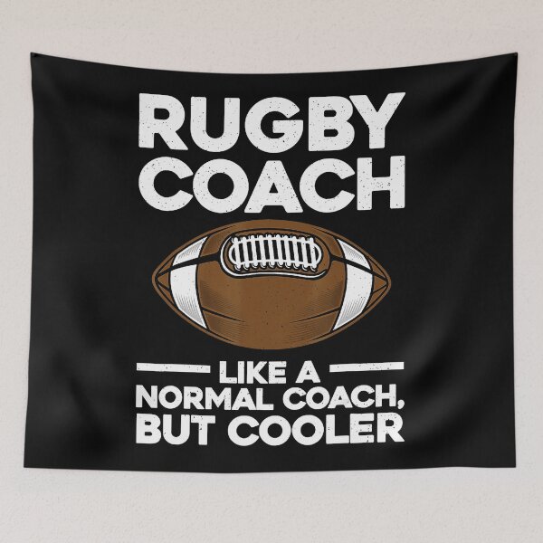Item preview, Rugby Coach Like A Normal Coach But Cooler Funny Sports designed and sold by GabrieSketcham.
