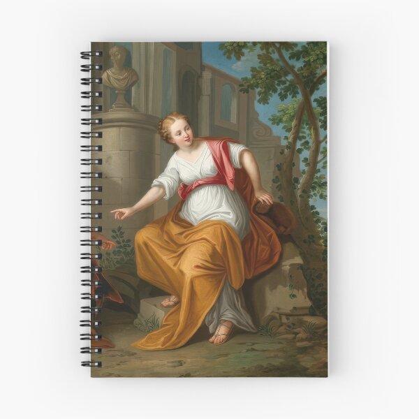 Item preview, Noemi at the Crossroads Biblical Painting by Adam designed and sold by TheSoulOfArt.