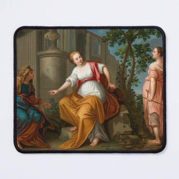 Item preview, Noemi at the Crossroads Biblical Painting by Adam designed and sold by TheSoulOfArt.