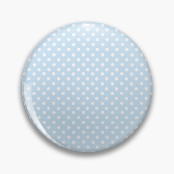 Item preview, White Polka Dots on pastel blue Pattern designed and sold by Zaya_art.
