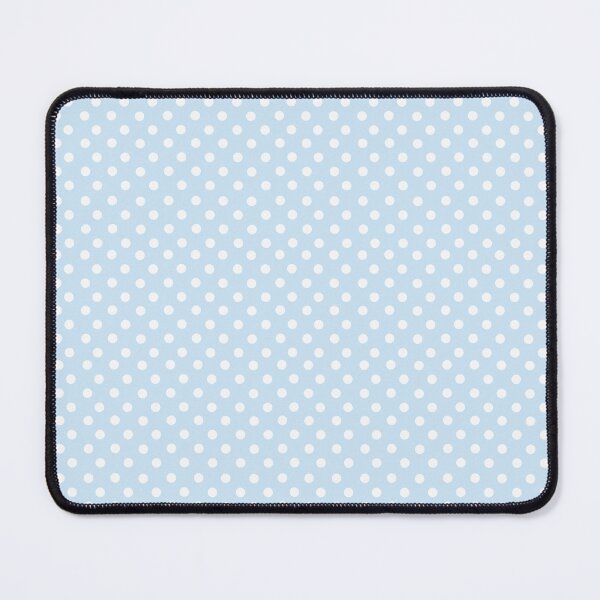 Item preview, White Polka Dots on pastel blue Pattern designed and sold by Zaya_art.