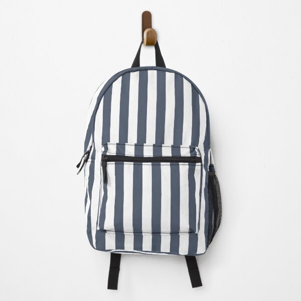 Item preview, Striped White And Slate Pattern designed and sold by pattern-archive.