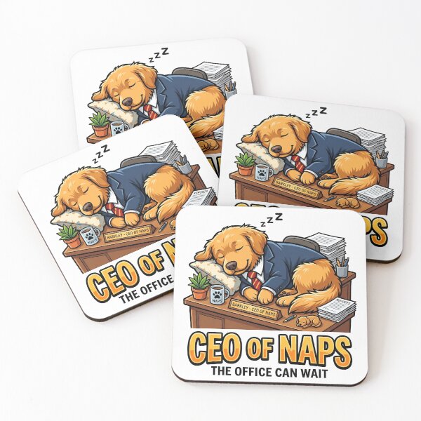 Item preview, Funny Chief Executive Officer Of Naps Dog Meme Vector designed and sold by Tong4130.