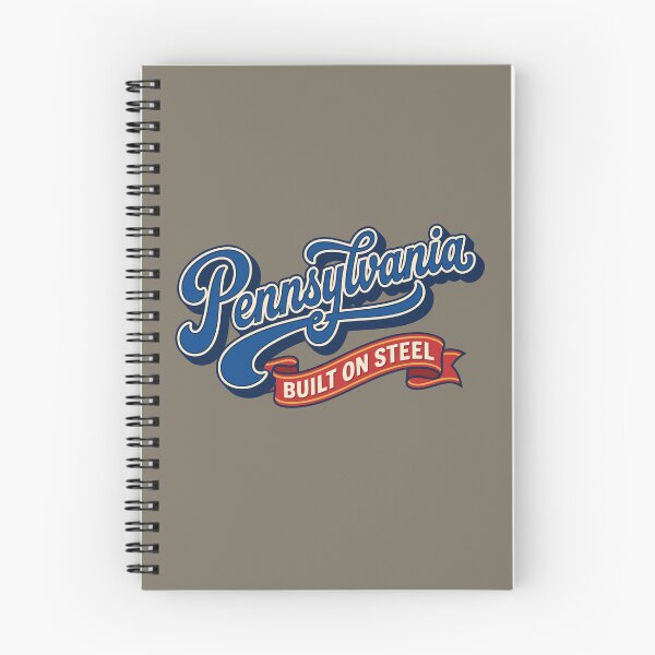 Item preview, Vintage Pennsylvania Built On Steel Retro Pride designed and sold by Cozy-Old-Pub.