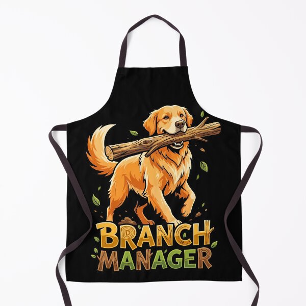 Item preview, Executive Branch Manager Dog Carrying Large Wood Stick Design designed and sold by Tong4130.