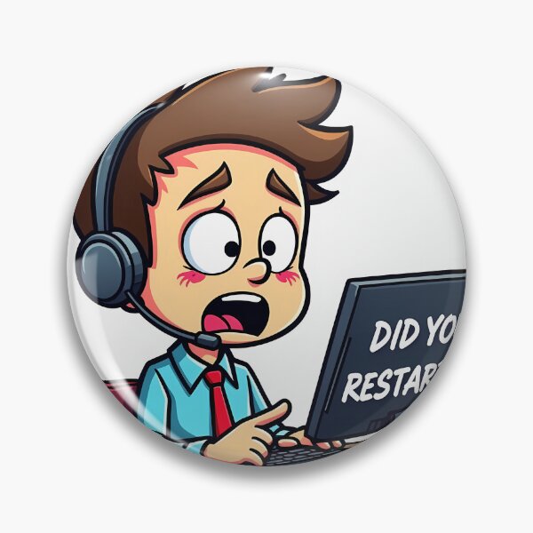 Artikelvorschau, Wutausbruch beim technischen Support entworfen und verkauft von BysonDesigns.