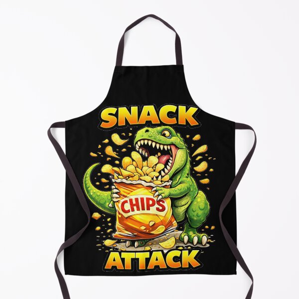 Item preview, Snack Attack Dinosaur Chips Lover designed and sold by the-dovlat.