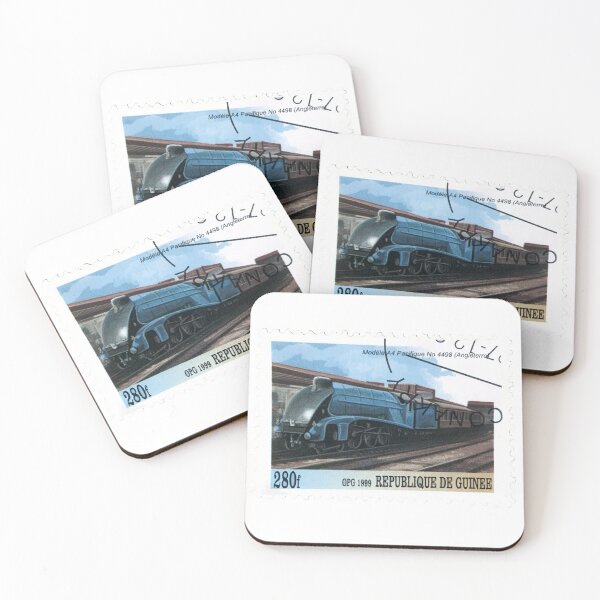 Item preview, Republique De Guinee 1999 Train Railway Vintage 280f Postage Stamp designed and sold by red-amber65.