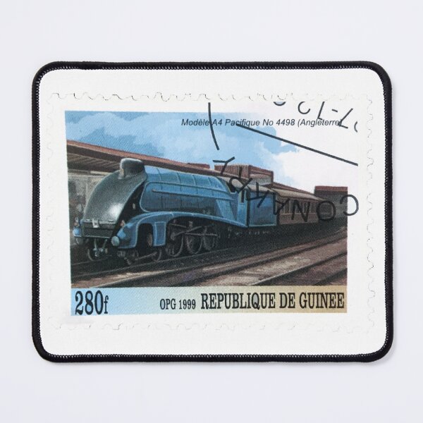 Item preview, Republique De Guinee 1999 Train Railway Vintage 280f Postage Stamp designed and sold by red-amber65.
