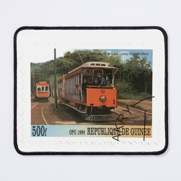 Item preview, Republique De Guinee 1999 Train Railway Postage Stamp designed and sold by red-amber65.