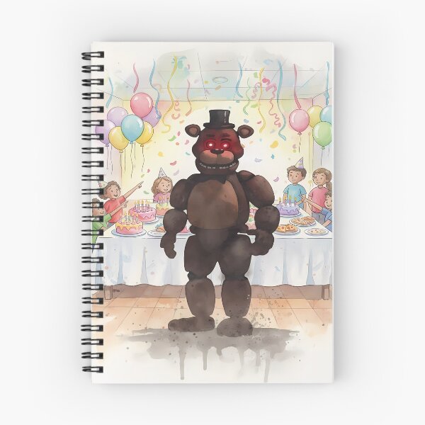 Item preview, Freddy Fazbear at a Birthday Party designed and sold by florancouriei.