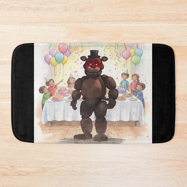 Item preview, Freddy Fazbear at a Birthday Party designed and sold by florancouriei.
