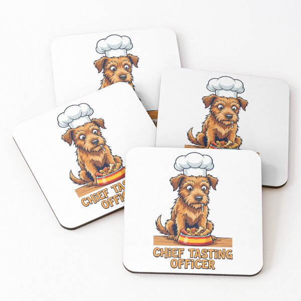 Item preview, Chief Tasting Officer Hungry Dog Staring At Food Graphic designed and sold by Tong4130.