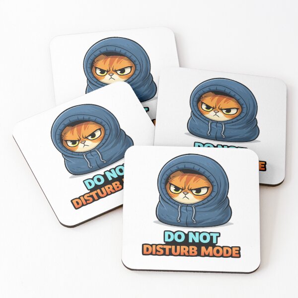 Item preview, Do Not Disturb Mode Mad Cat designed and sold by the-dovlat.