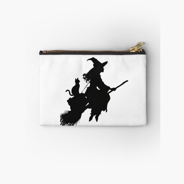 Item preview, Stylish Witch Traveling Silhouette designed and sold by BlondeBalance.