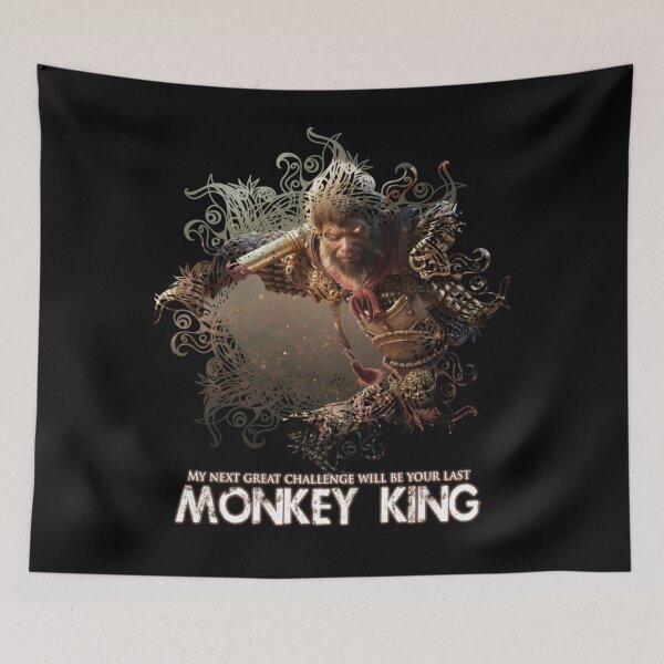 Item preview, A neww journeyy is about to beginn Monkeyy Kingg designed and sold by luckydesignes.
