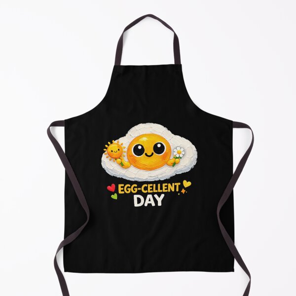 Item preview, Egg-Cellent Day Cute Fried Egg designed and sold by Liv Solara.