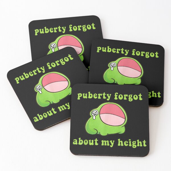 Item preview, Puberty Forgot About My Height Funny Short Person Meme designed and sold by Denenberg Jardel.