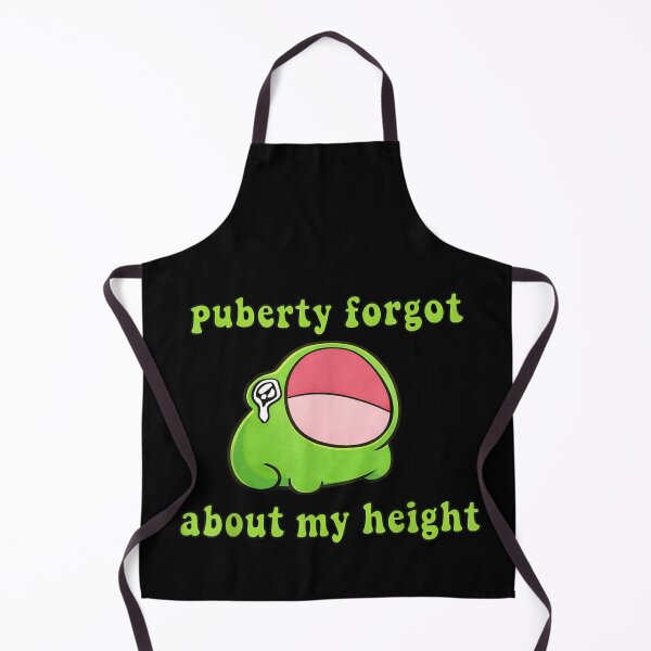 Item preview, Puberty Forgot About My Height Funny Short Person Meme designed and sold by Denenberg Jardel.