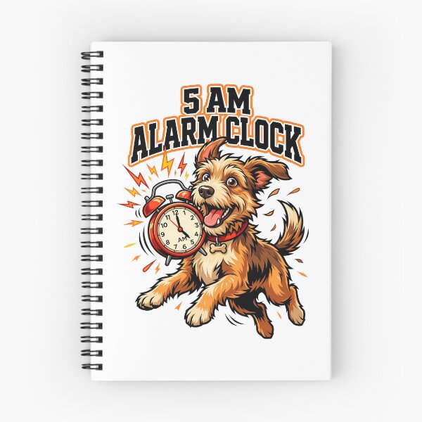 Item preview, Morning Alarm Clock Dog Barking Early Illustration Design designed and sold by Tong4130.
