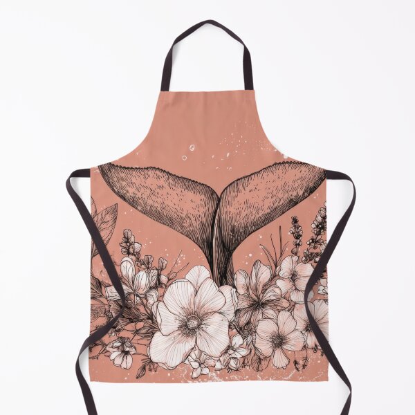 Item preview, Whale tail with floral design designed and sold by anytka.