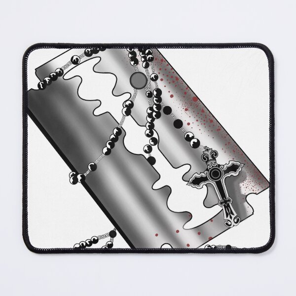 Item preview, Razor and rosary  designed and sold by SpookyPieGuy.