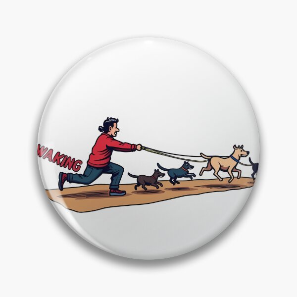 Item preview, Dog Walker Dragged designed and sold by BysonDesigns.