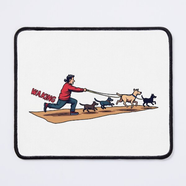 Item preview, Dog Walker Dragged designed and sold by BysonDesigns.