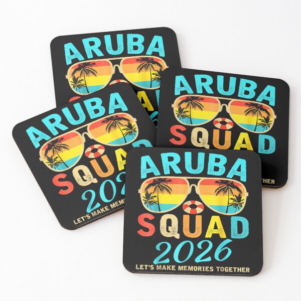 Item preview, Aruba Squad 2026 Tropical Cruise Vacation Family Travel Shirt designed and sold by Denenberg Jardel.